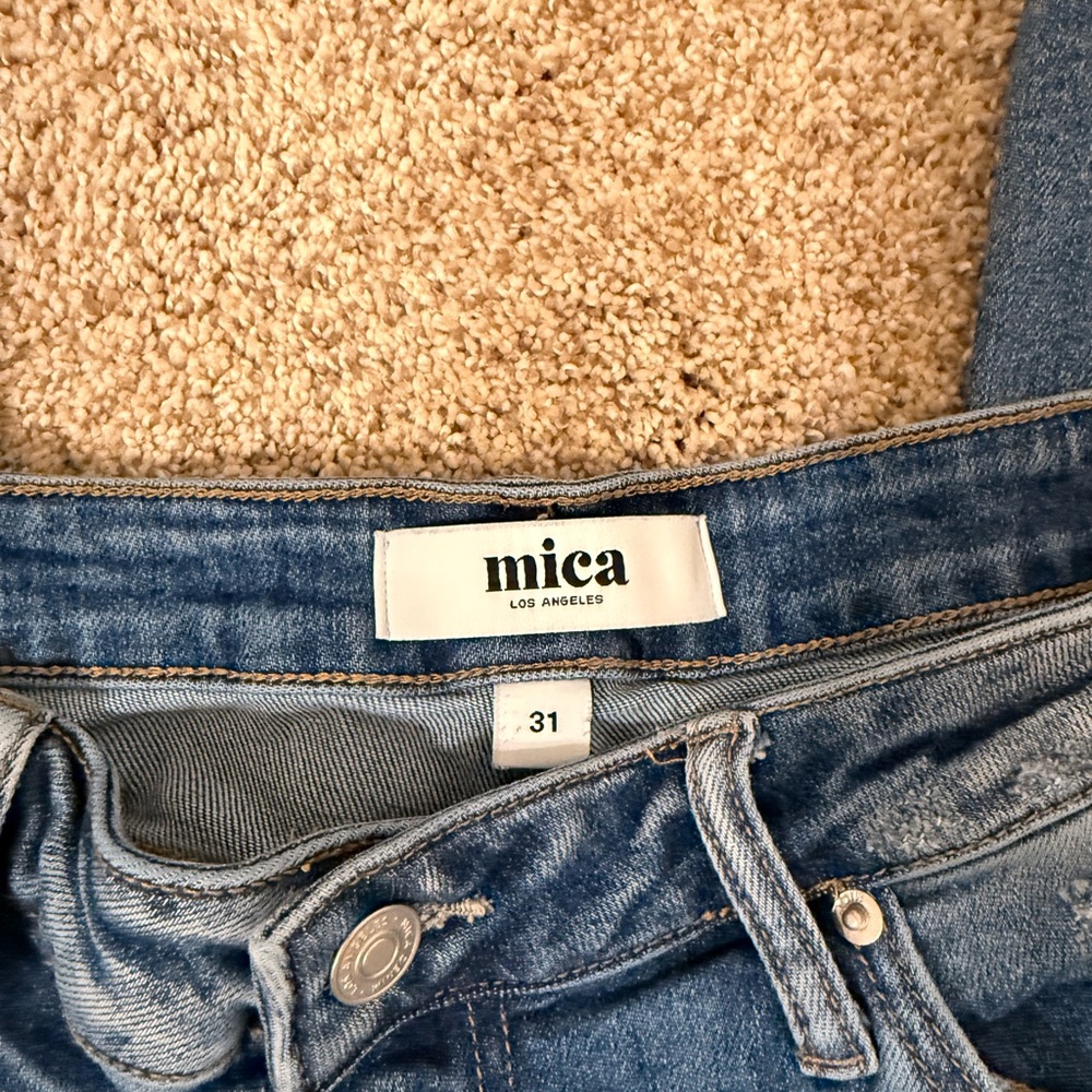 Women's High Waisted Jeans - Picture 2 of 2